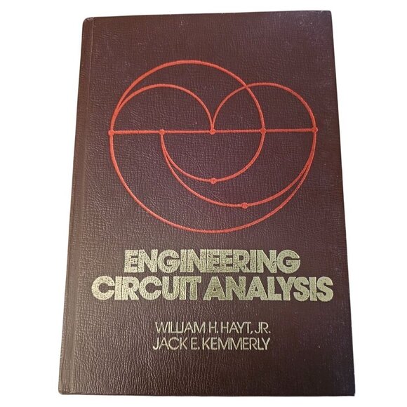 Engineering Circuit Analysis Third Edition Hardcover By William H. Hayt Jr. & Ja - Picture 1 of 6